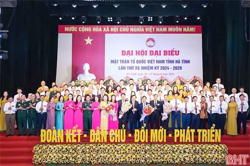 Chào mừng thành công ĐẠI HỘI MẶT TRẬN TỔ QUỐC TỈNH HÀ TĨNH!